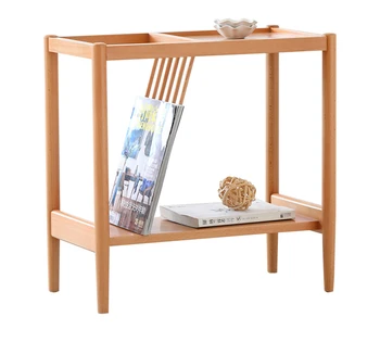 

Nordic Coffee Table Modern Minimalist Creative Living Room Solid Wood Side Small Apartment Sofa D7186