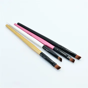 

1/3Pcs Soft Bevel Eyebrow Brushes Portable Wooden Handle Eyeshadow Makeup Brushes Professional Foundation Concealer Pen