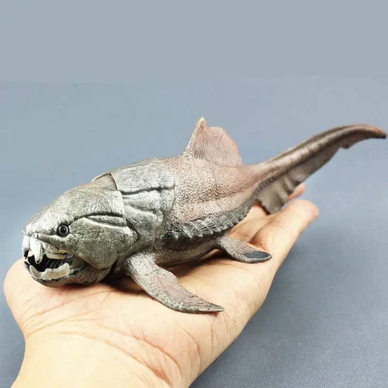 20 см динозавры модель игрушки Dunkleosteus динозавр Рыба украшения фигурки