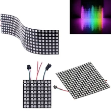 WS2812B matrice Pixel Led panneau Module Pixels écran numérique matrice Flexible SK6812 ws2812 individuellement adressable puce IC 5V