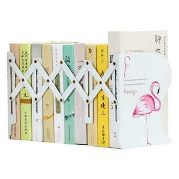 

Retractable Bookends Folding Creative Book Holder Office School Students Thickened Large Capacity Bookshelf Rack Desk Organizer