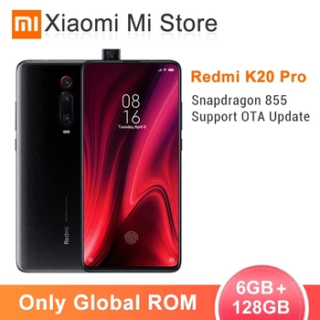 Global ROM Xiaomi Redmi K20 PRO 6GB RAM 128GB ROM Smartphone Snapdragon 855 48MP+20MP 4000mAh 6.39" 2340*1080 AMOLED