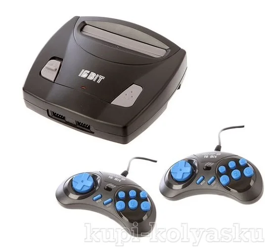Доставка из России Игровая приставка Sega Mega Drive 2 lit (98 игр) Magistr с играми на русском