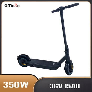 Günstige Emoko HT T4 MAX Erwachsene Elektrische Roller 10 Zoll 350W 15AH 55-65km Palette Faltbare Skateboard E-roller Schritt Mobilität Motorrad