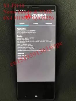 

Free shipping DHL + X1 J9110 nemo handy & NMR , Support volte & 4x4MIMO & QAM256 & 5CA &Cat19