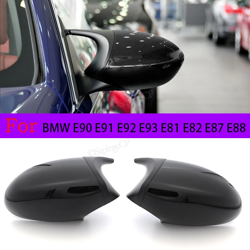 2Xmirror Cover E90 Car Side Door Coperchio Specchietto Retrovisore Per Bmw E90 E91 2005-2007 E92 E93 2006-2009 M3 Style E80 E81 E87