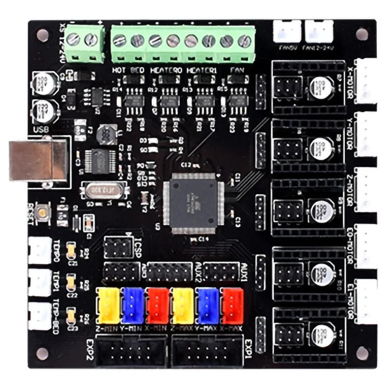 Bigtreetech 3d принтер аксессуары Kfb-2.0 материнская плата совместима с Ramps 1,4 12864 ЖК-дисплей комплект
