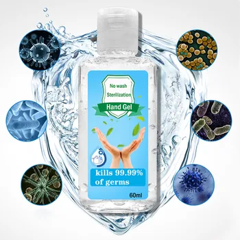 

100ML Healthy alcohol-free Hand Sanitizer Sterilization Portable gel cream Disinfecting Hand Wash Gel for Adults Children #0413
