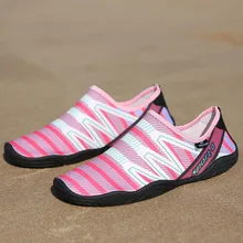 Escarpines Agua/женская пляжная обувь; водные тапочки для бассейна; пинетки; спортивная обувь для занятий дайвингом и йогой; кроссовки; носки; цвет розовый