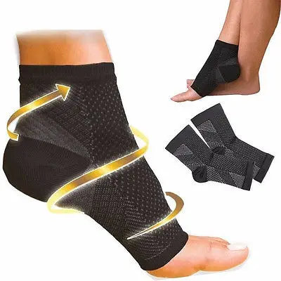 

Hot Sale Unisex Socks Fashion Men Sock Women Foot Angel Compression 1 to 4 SLEEVE Plantar Fasciitis Anti Fatigue (S/M/L/XL)