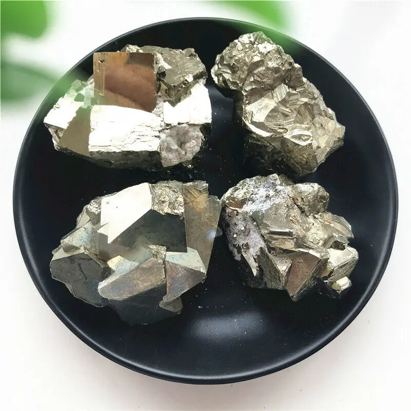 

1pc Natural Iron Pyrite Cluster Crystal Stone Rough Display Specimen Minerals Natural Stones and Minerals