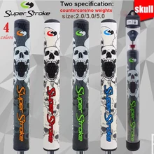 Новинка, рукоятки для клюшек Super Stro* SKULL Slim 5,0, рукоятки для клюшек для гольфа, 4 цвета