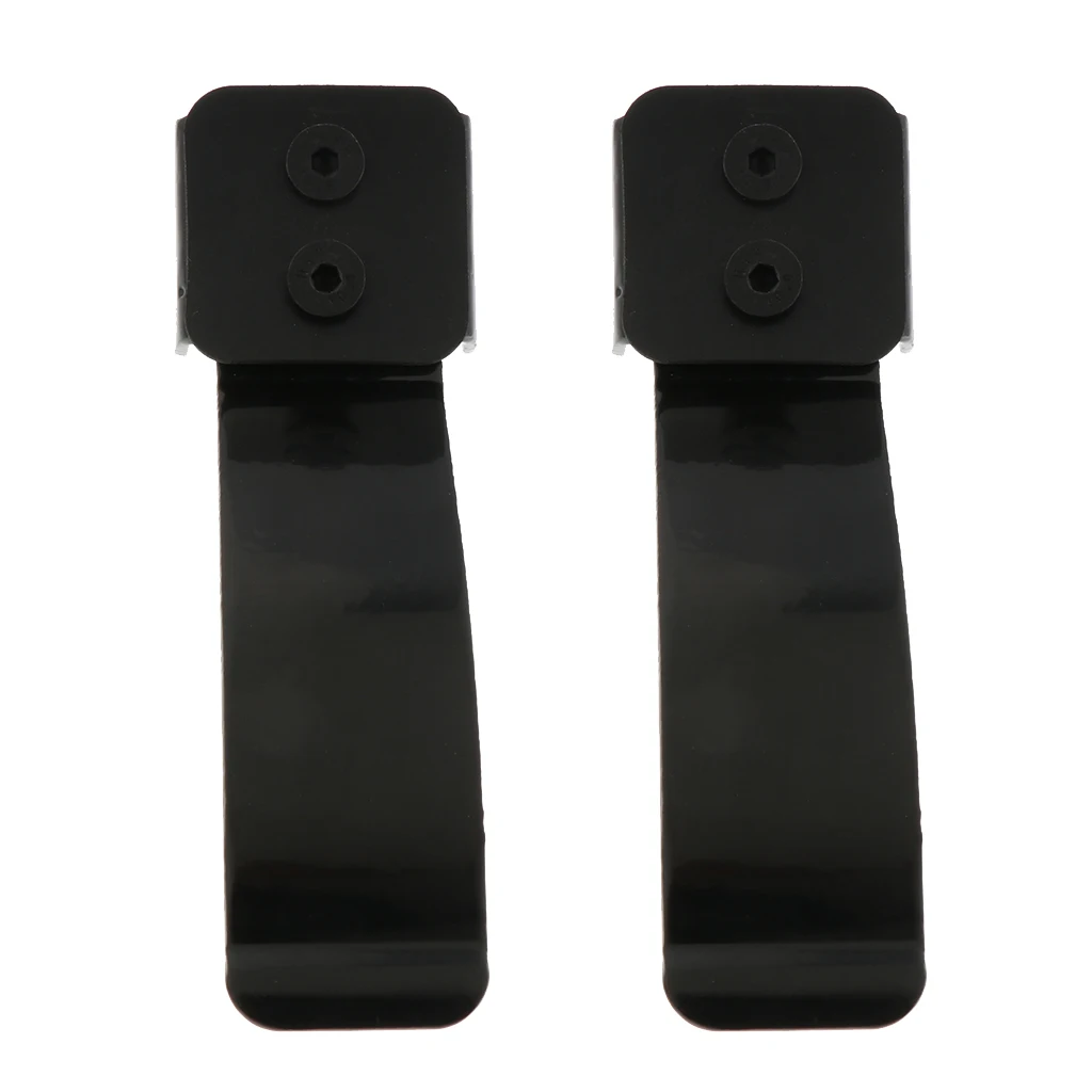 2pcs Stainless Steel Scooter Flex Brake Hardware Kit 100mm 110mm for Adults Kids Outdoor Sports Small Tools Black