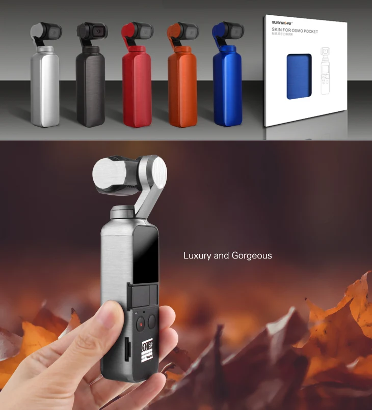 

Sunnylife Protective Film Stickers Skin Accessory for DJI OSMO Pocket Handheld Gimbal Camera Accessories