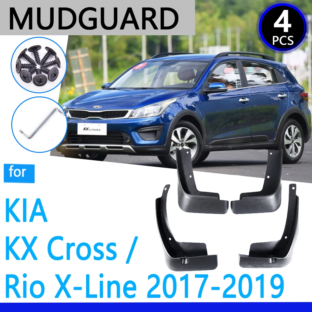 Крылья подходят для KIA KX Cross Rio X Line 2017 2018 2019 автомобильные аксессуары крыло