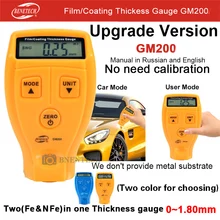 Thickness-Gauges Measuring-Arrange Car-Paint-Coating BENETECH GM200A 0-1.80mm0-71.0mil