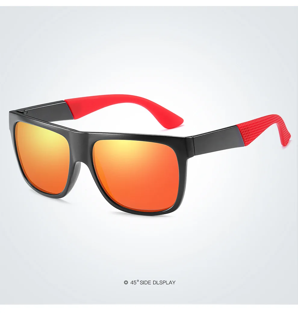 Новое поступление Мужские солнечные очки в ретро-стиле Поляризованные UV400 для вождения квадратные спортивные солнцезащитные очки винтажные Lunette De Soleil Homme Роскошные