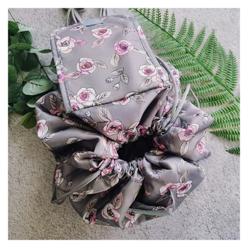 

2020 Women Drawstring Travel Cosmetic Bag Makeup Bag Organizer Make up Cosmetic Bag Case Storage Pouch Toiletry Beauty Kit Box