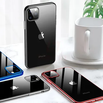 Hacrin Transparent TPU Silicone Case for iPhone 11/11 Pro/11 Pro Max