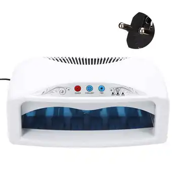 

For Nails Nail Lamps 54W UV Nail Dryer Light Quick Drying Nail Gel Polish with Fan &amp Timer Setting 220V Nail