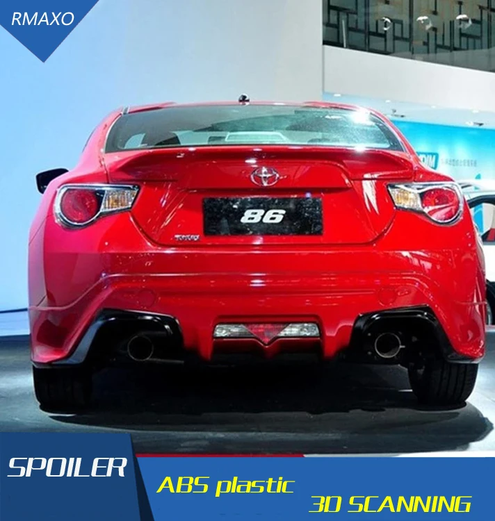 Для Subaru BRZ Спойлер ABS Материал заднее крыло автомобиля праймер цвет задний