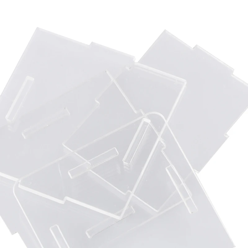 

Acrylic Display Case Self-Assembly Clear Cube Box UV Dustproof Toy Protection