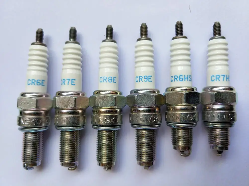 

1pc new original motorcycle spark plug CR6E CR7E CR8E CR9E CR6HSA CR7HSA GW250 Nickel copper