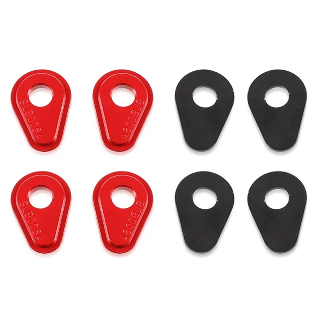 CNC FRONT TURN SIGNAL MOUNT PLATES Motorcycle Turn Signals Indicator Adapter Spacers For Yamaha YZF-R7 Tenere 700 2019 2020 2021 8pcs