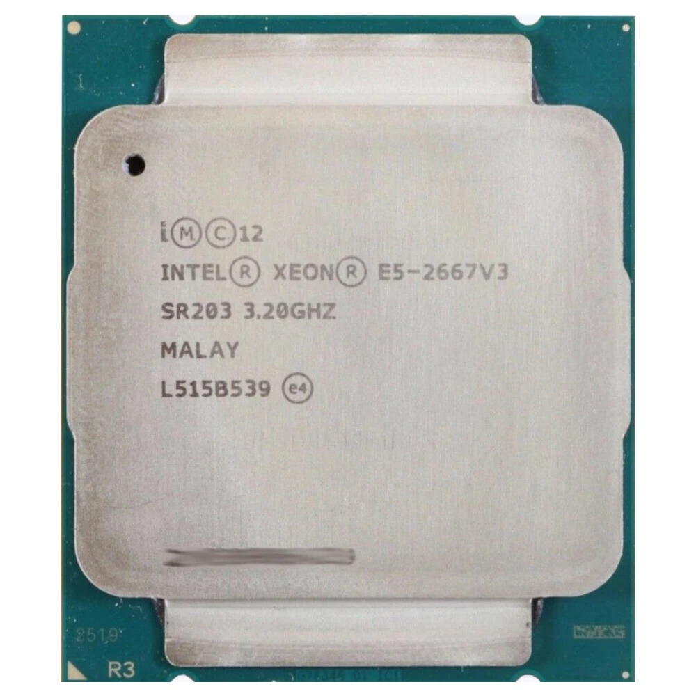 Intel Xeon E5 2667V3 E5 2667 V3 3.2Ghz Acht Core Zestien Vier Draad Cpu Processor 20M 135W Lga 2011 3|CPUs| - AliExpress