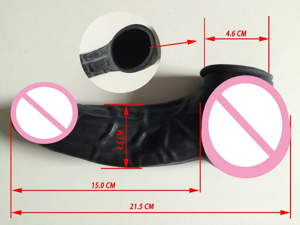 Latex Penis sheath ball condom pants accessories penis sheath accessories