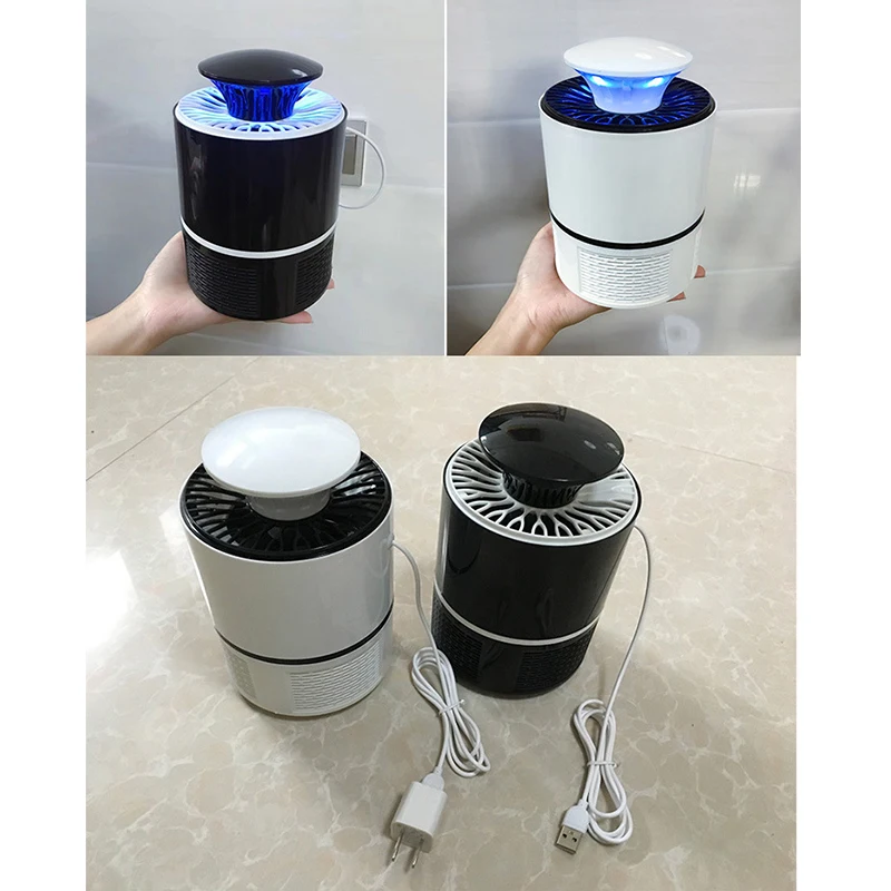 USB безызлучательной ошибка насекомых Ловушка безызлучательной фотокаталитический убийца комаров бытовой Mute УФ-ночник Anti Mosquito Zapper