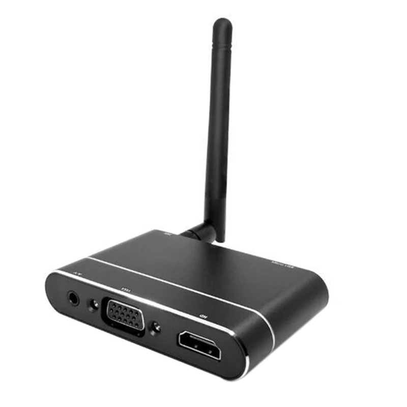 Беспроводной Wifi HD HDMI VGA av-дисплей адаптер Miracast Airplay DLNA Sn зеркальное отображение