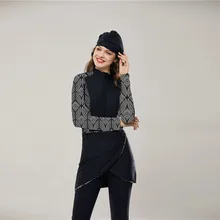 Женский Мусульманский купальник с полным покрытием, Мусульманский купальник, Мусульманский купальник, пляжные скромные купальники