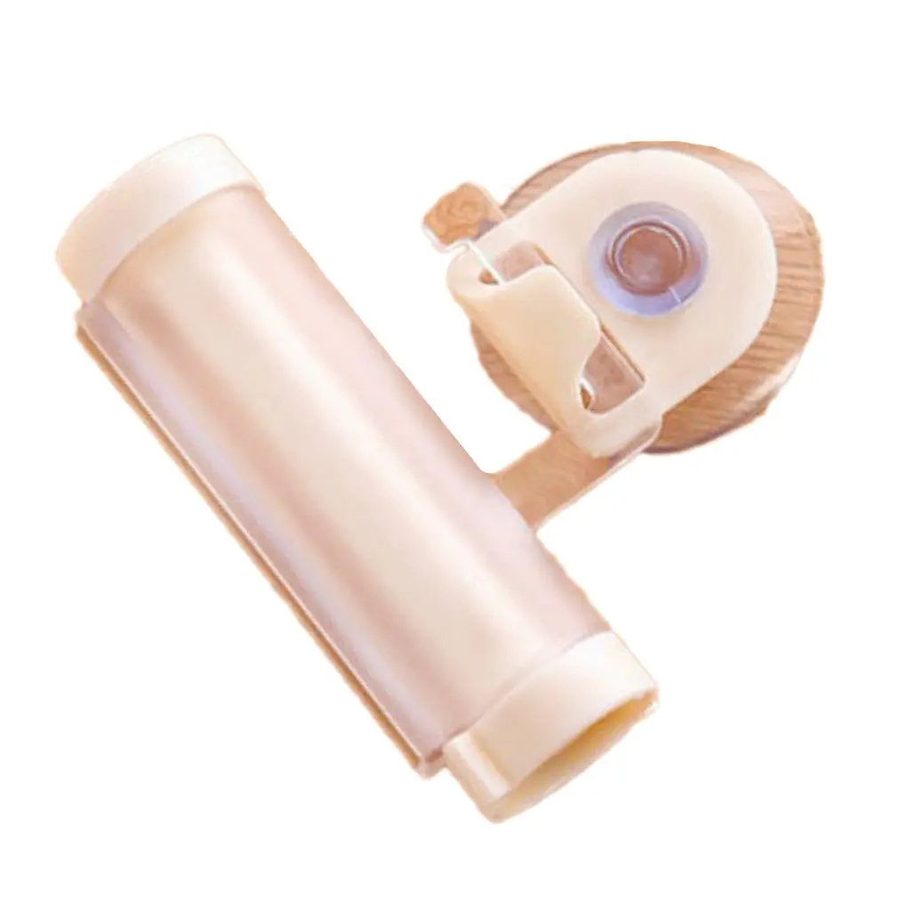 Creative Bathroom Plastic Tube Squeezing Dispenser Rolling Tube Squeezer Tooth Paste Squeezer Toothpaste Dispenser