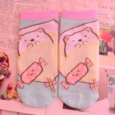 IVYYE Sumikko Gurashi/модные теплые носки в японском стиле; повседневные длинные носки; Лидер продаж; Сезон Зима; Новинка; хлопковые носки для женщин и девушек - Цвет: see chart