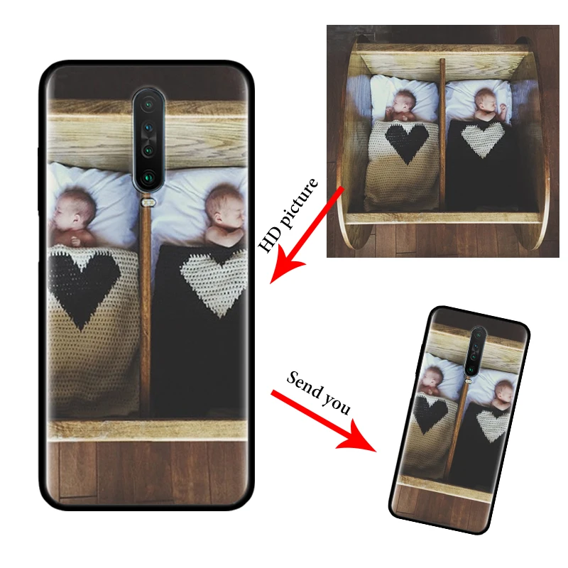 Custom Personal Soft TPU Silicon Phone Case for Xiaomi Poco X3 NFC M3 F1 MI 9 SE 9T CC9 Pro Note 10 Lite 5G DIY Photo Back Cover | Мобильные