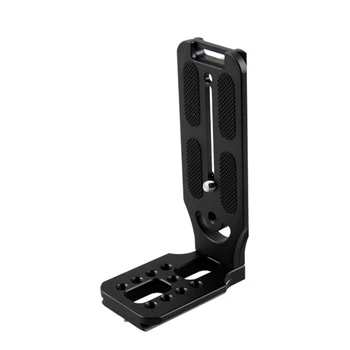 

Quick Release Plate Stable Aluminum Alloy For DSLR Camera Grooves Easy Use Easy To Carry Shooting Bracket L Shape For Nikon