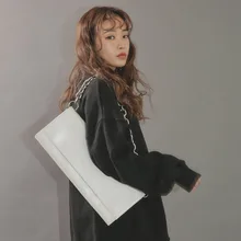 Ретро Сумка-конверт для женщин на цепочке, сумки через плечо, женские сумки известных брендов из искусственной кожи, сумки-клатчи, новинка