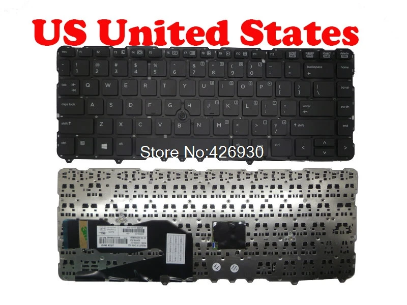 Клавиатура для ноутбука HP ZBOOK 14 G2 15U ELITEBOOK 740 G1 750 840 736658 001 051 736654 291|laptop keyboard|keyboard for