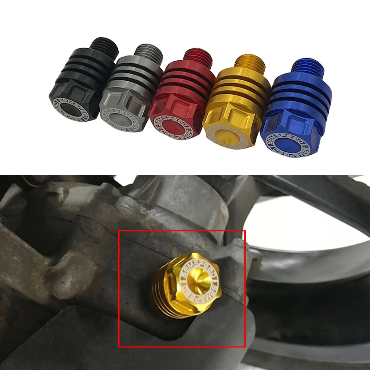 Для YAMAHA N MAX155 125 2015 2018 2019 2020 Motorcycl двигатель сливной разъем гайки болт NMAX 155 150