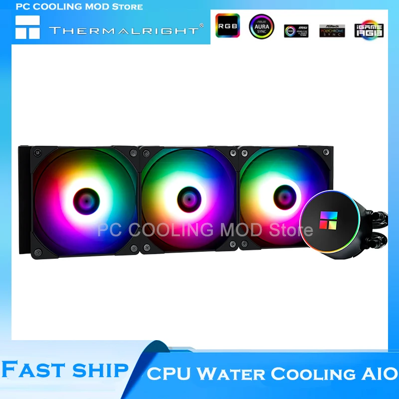 Комплект водяного охлаждения ЦП Thermalright для ПК кулер с металлическим блоком +