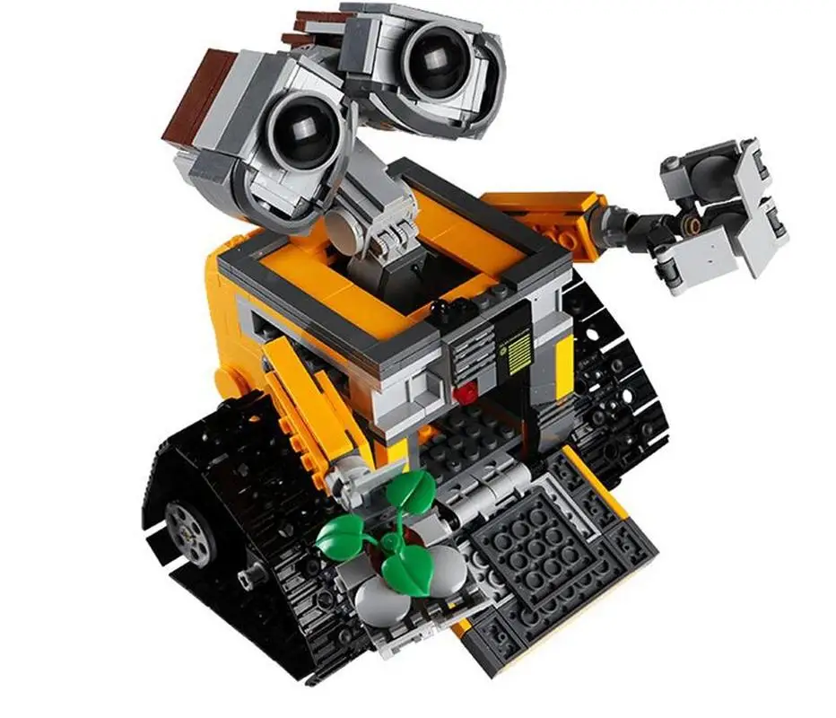 

687 Pcs Legoingly Ideas WALL E Building Blocks Robot Model Building Kit Bricks Toys Children Compatible New
