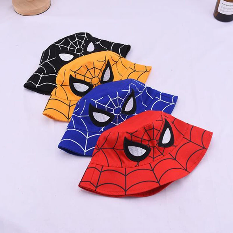 Gorra De Cubo De Bebe 19 Gorro Para Bebe Y Ninas Nuevo Spiderman Dibujos Animados Ninos Bordado Algodon Gorras De Pescador Ninos Lindo Hip Hop Sombrero Min Caliente Sombreros Cubo Para Hombre