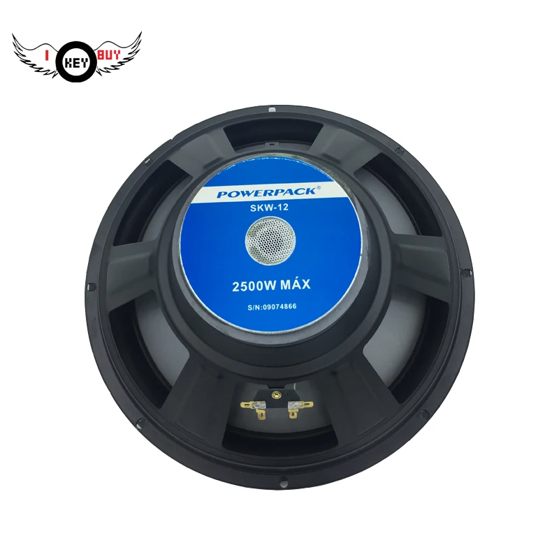 12 дюймовый автомобильный аудио стерео Динамик бас 4Ohm 2500W Супер Мощность