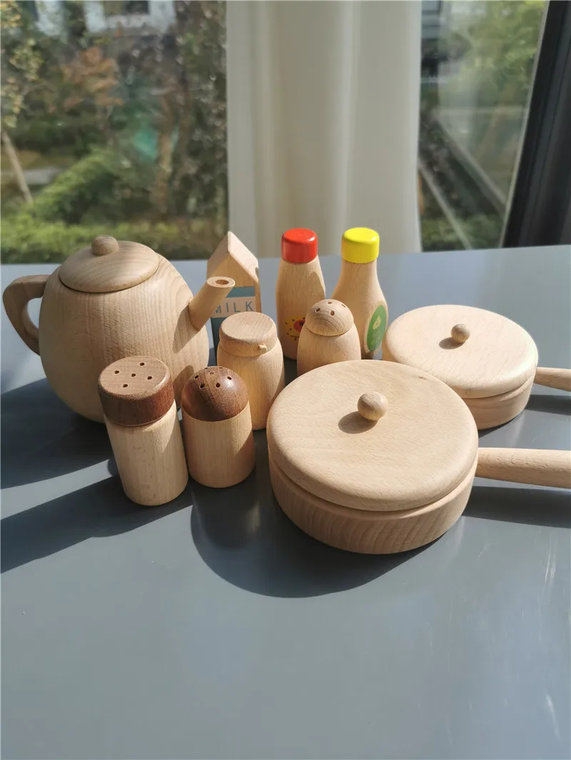 Montessori Wooden Kitchen Toy Set 2