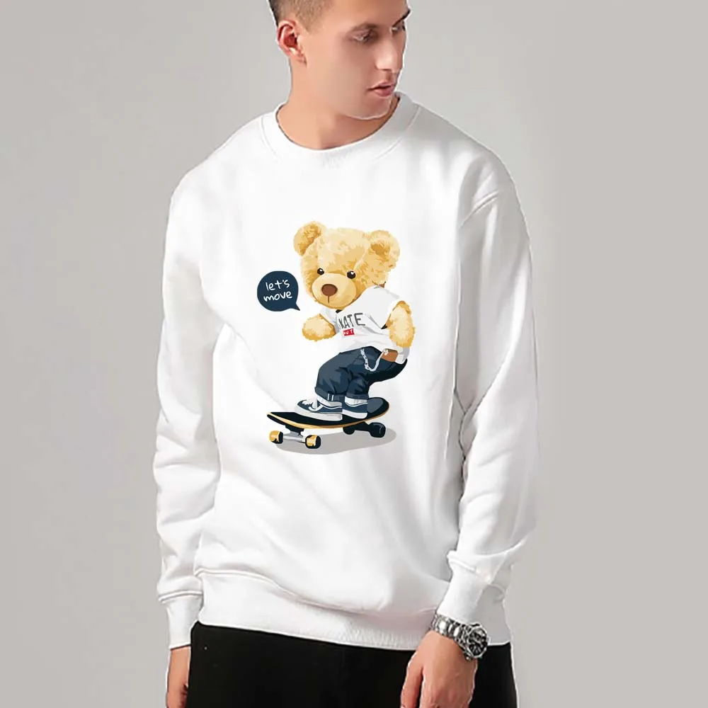 [GRAVER]★24FW★韓国人気★ICE POLAR BEAR SWEATSHIRT GRAVER】24FW☆ Ice Polar Bear Sweatshirt (GRAVER/スウェット