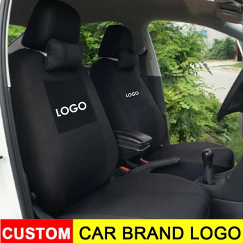 

Full Set Black Car Seat Covers Set Auto Seat Cover Fits for Most Cars Covers For Toyota Kia Hyundai For Lexus Renault For BMW