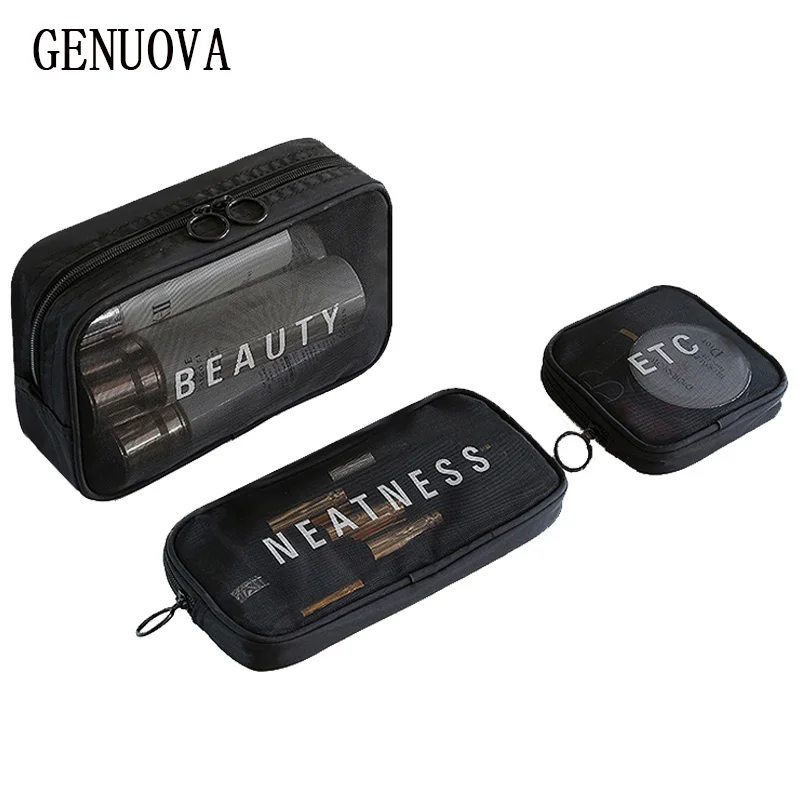 Travel Pouch Beautician Cute Transparent Toiletry Bag Makeup Handbag Organizer Cosmetic Bathing Practical Beauty Wash Kit Bags | Багаж и