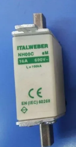Предохранители: ITALWEBER NH00C 16A 690V 100KA aM/NH00C 35A 500 V/NH00C 40A 500 V/NH00C 100A 500V 120KA gG