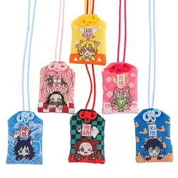 Anime Demon Slayer: Kimetsu No Yaiba Tanjirou Nezuko Cosplay nouvel an bonne chance amulette pendentif décor cadeau 